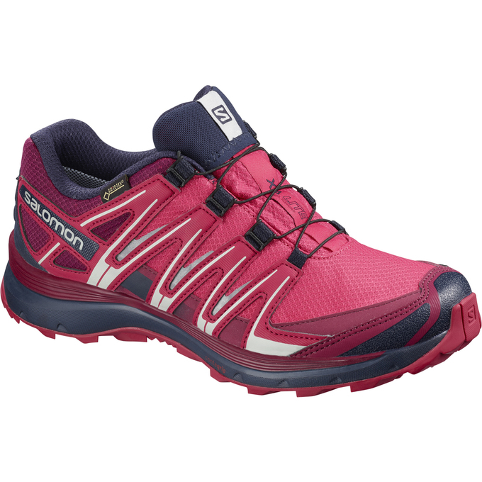 Salomon Israel XA LITE GTX® W - Womens Trail Running Shoes - Light Red (WYCK-18047)